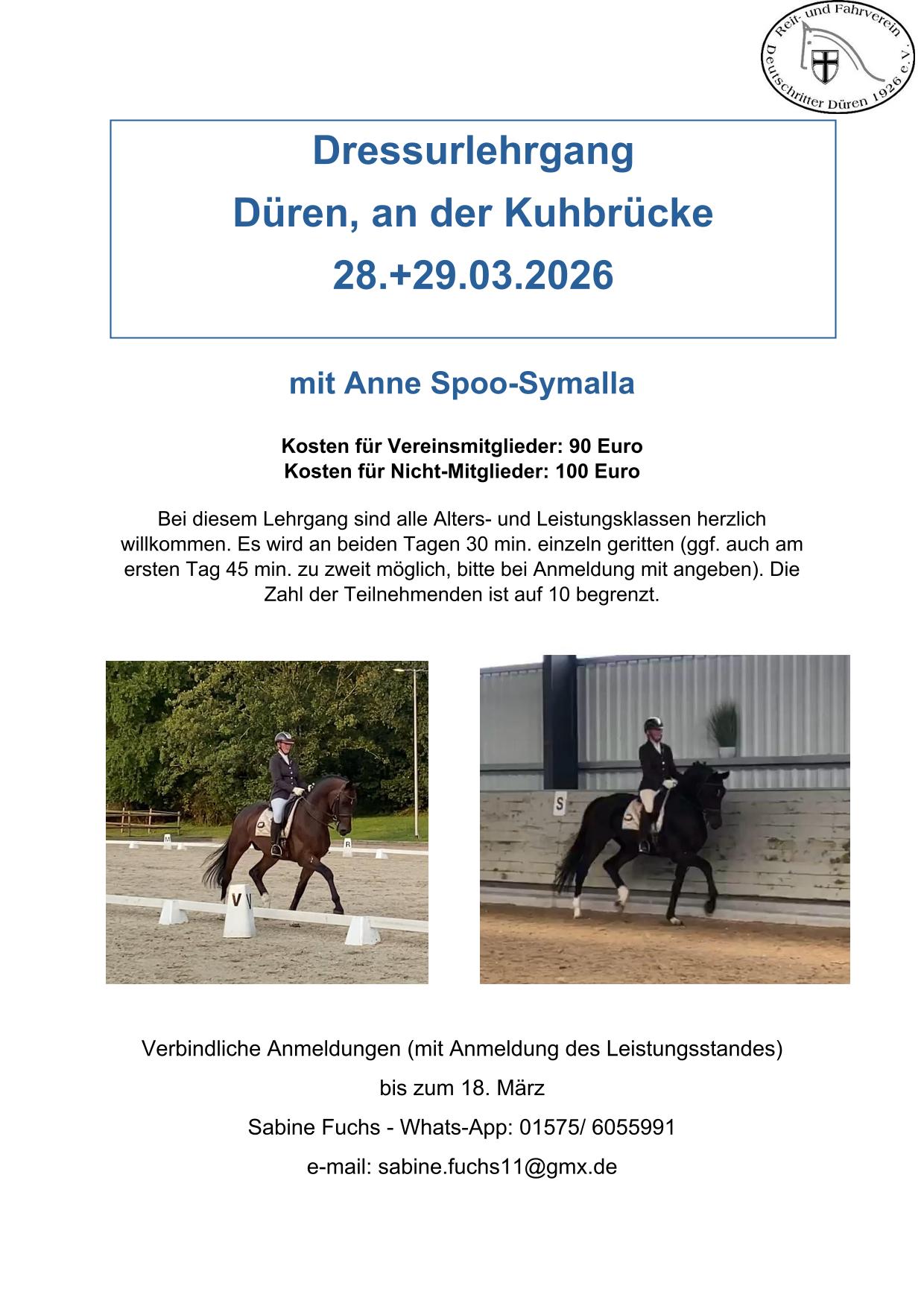 SpooLehrgang Dressur 2026-1